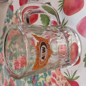 Vintage glass A&W Mini Mug